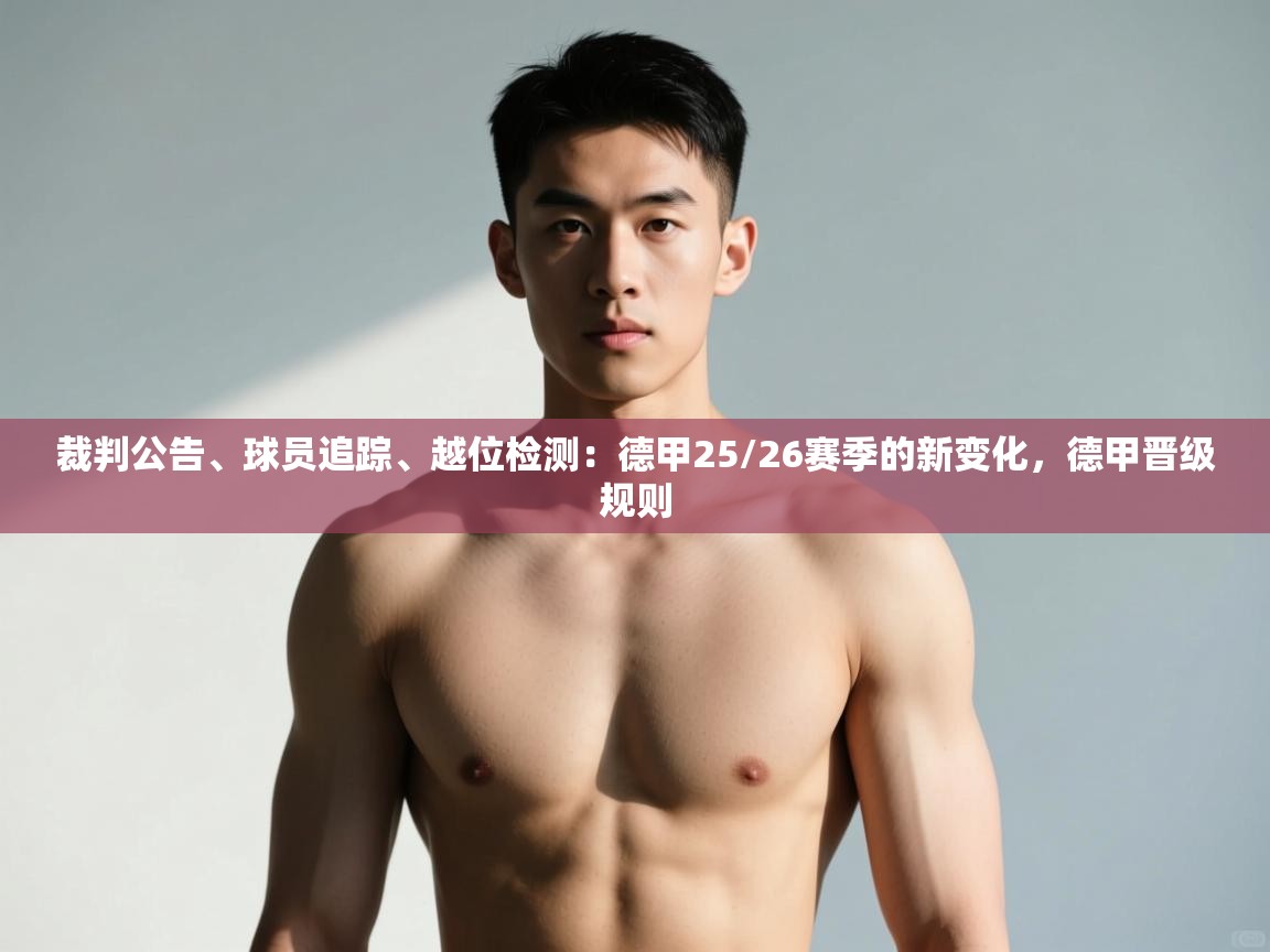 爱游戏直播-裁判公告、球员追踪、越位检测:德甲25/26赛季的新变化,德甲晋级规则 第3张